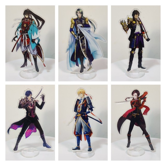 Touken ranbu jogo online personagem modelo dupla face acrílico stands  modelo requintado decoração de mesa adereços anime amantes coleção -  AliExpress